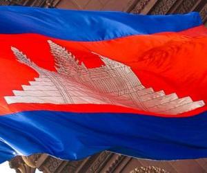 пазл Флаг Камбоджи